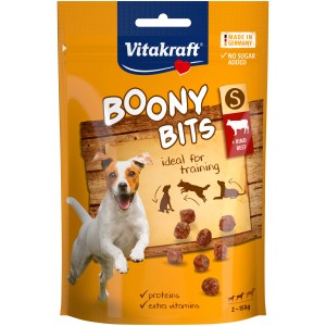 Vitakraft Boony Bits S Manzo, snack premio per cani per l'addestramento. Leccornie con proteine e vitamine.