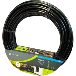 Geka Drip-Set per irrigazione siepi e aiuole, Ø 16 mm, con tubo gocciolante e accessori.