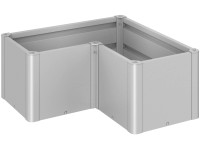 Biohort Pflanzbeet Belvedere Mini Gr. L100 Silber-Metallic