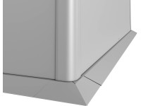 Biohort Mähkante 2 m x 1 m Silber-Metallic Biohort Mähkante 2 m x 1 m Silber-Metallic