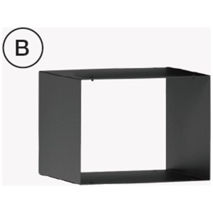 Module B Ecofox pour bois, élément du système modulaire pour poêles.