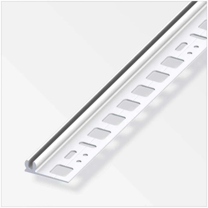 Profil de support PVC pour CT blanc 0,85 x 3 x 100 cm