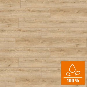Kaindl Sol stratifié Masterfloor Aqualine Chêne Evoke Classic, hydrofuge, aspect bois clair.