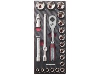 Kraftwerk Steckschlüsselsatz EVA3 / 1/2