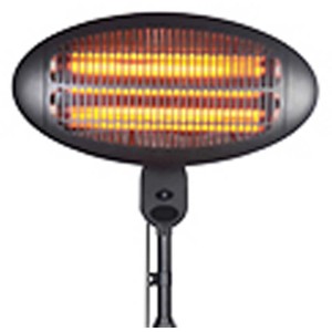 Chauffage de terrasse Sonnenkönig Gustav, chauffage électrique pour terrasse et balcon.