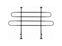 Trixie Auto-Schutzgitter gewinkelt Schwarz