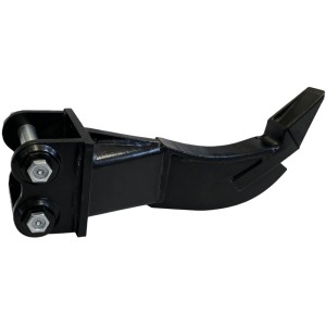 Attacco a ripper Güde per mini escavatore GMB 860B, acciaio, nero.