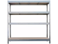 Ar Shelving Schwerlast-Steckregal Bullrack Rivet (HxBxT) 200 x 200 x 60 cm