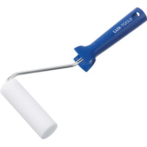 Rouleau en mousse LUX, 11 cm, blanc. Rouleau à peinture pour laquage fin sur surfaces lisses.