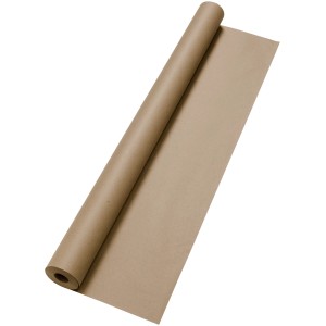 Papier de protection LUX, rouleau de 20 m x 0,85 m, matériau de couverture pour travaux de rénovation.