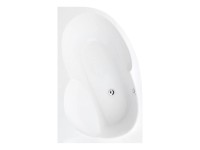 Vasca angolare in acrilico Lopa destra Bianco (HxL) 150 x 100 cm