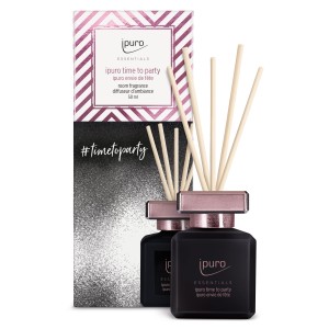 Ipuro Parfum d'ambiance Essentials Time To Party, 50 ml, Rose/Or. Parfum d'ambiance, une excellente idée cadeau.