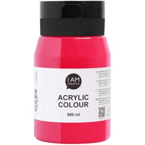 Flasche I Am Creative Acrylfarbe Magenta, 500 ml.