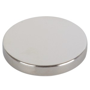 Disque magnétique en néodyme argenté Fix-o-moll, diamètre 19 mm, pour tableaux d'affichage.