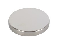 Fix-o-moll Magnetscheibe Neodym Ø 19 mm x 3 mm Silber