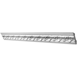 Moulure Decorate ELZ02, 200x7x2cm, EPS, pour une décoration élégante des murs et plafonds.