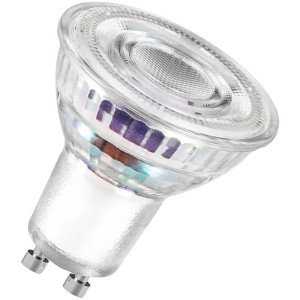 Lampadina LED Osram PAR16 GU10, bianco caldo, 2,2W. Riflettore LED per interni.