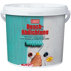 Eimer Duschabdichtung, 7 kg, mintgrün, zum Abdichten vor dem Fliesenkleben.