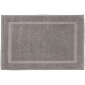 Tappeto bagno Diaqua Fresco color tortora in cotone, 50x70 cm.