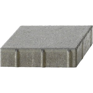 Pavé béton graphite Vero, 22,5x15x6 cm, pour allées et terrasses.