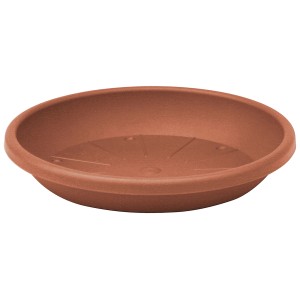 Geli Soucoupe Cylindro, terracotta, Ø 21 cm, pour pots de fleurs.