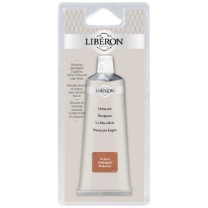 Holzpaste Mahagoni, 80ml Tube zur Reparatur von Holz, geeignet für Möbel und andere Holzarten.