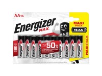 Energizer Max Batteria alcaline mignon AA 16 pz