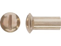 Hülsenmutter M4 x 14 mm Schlitz Edelstahl 8 Stk.