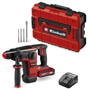 Einhell TP-HD 18/28 Perforateur sans fil avec coffret, batterie, chargeur et forets.