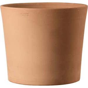 Vaso per piante Deroma Cilindrico, Ø 25 cm, terracotta, ideale per giardino e balcone.
