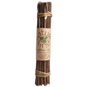 Eric Schweizer Bastoncini di salice, circa 20 pezzi, per piccoli animali da rosicchiare e per l'igiene dentale.