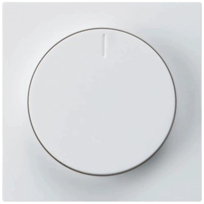 Hager LED-Universal-Drehdimmer Kallysto Duroplast Weiss