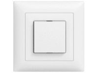 Feller Unterputz-Drucktaster EdizioDue A/R Weiss