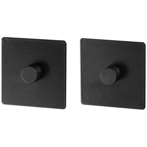 Wenko Turbo-Loc® Adapter, squadrato, nero, set da 2 per utensili da cucina.