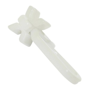 Gardinia X-joint glider bianco per binari per tende, confezione da 25.