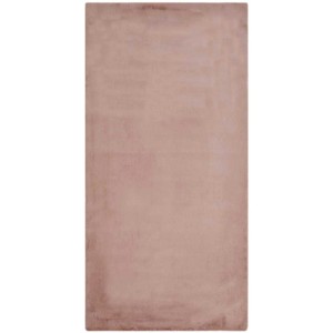 Tapis rectangulaire rose ancien (60x120 cm) de la catégorie des tapis modernes.