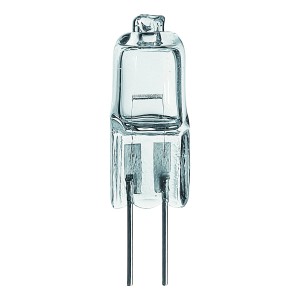 Ampoule halogène Osram G4, 10W, forme tubulaire, lot de 2. Convient pour l'éclairage de four.