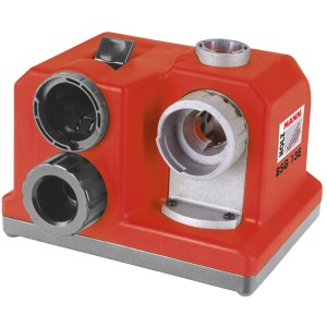 Affûteuse de forets Holzmann BSG 13E, machine spéciale rouge pour affûter les forets.
