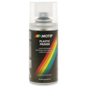 Motip Primer Adesione Plastica Trasparente 150ml per riparazioni vernice.