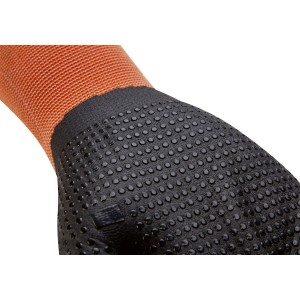 Gros plan : Paume du gant LUX Allround taille 7 avec picots pour une prise sûre.