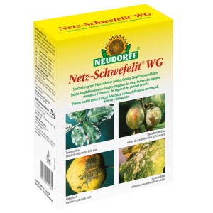 Neudorff Netz-Schwefelit WG: Polvere spray contro l'oidio e le malattie fungine delle piante.