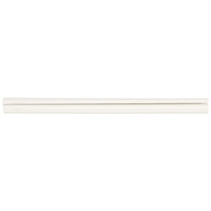 Goulotte de câblage blanche autocollante avec couvercle à charnière, 10x16 mm, longueur 2 m.