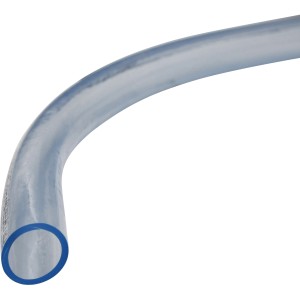 Transparenter Fitt Glasklarschlauch, Ø 25 mm, ideal für Aquaristik und Lebensmittel.