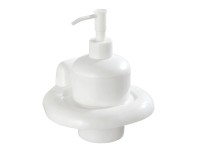 Wenko Dispenser sapone Pure Plastica Bianco