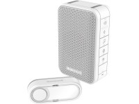 Honeywell Home Gong radio DC313S con luce LED lampeggiante e campanello