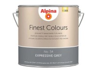 Alpina Finest Colours Wandfarbe Expressive Grey 2,5 l