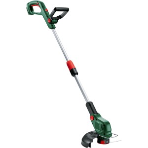 Coupe-bordures sans fil Bosch UniversalGrassCut 18V-26-500 Solo, idéal pour les bordures et les mauvaises herbes.