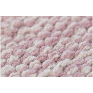 Dettaglio: Tappeto Andiamo Opland tessuto a mano, rosa antico/bianco, cotone, passatoia.
