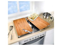 Wenko Glasabdeckplatten Universal Lunch 30 x 52 cm / 2er-Set