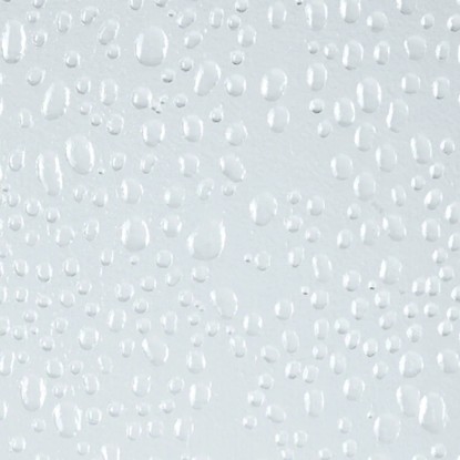 Guttagliss Polystyrolplatte Tropfen klar 2,5 mm / 1,0 x 2,0 m